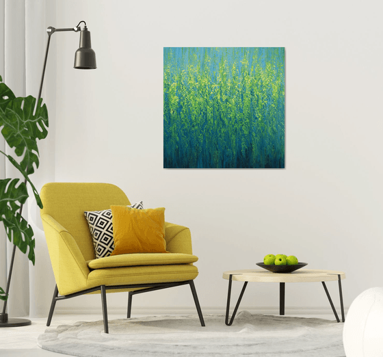 Cascading Blue Green