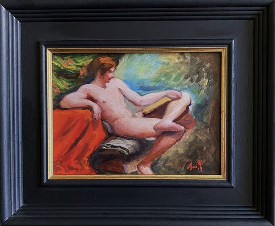 After William Etty Nude Male