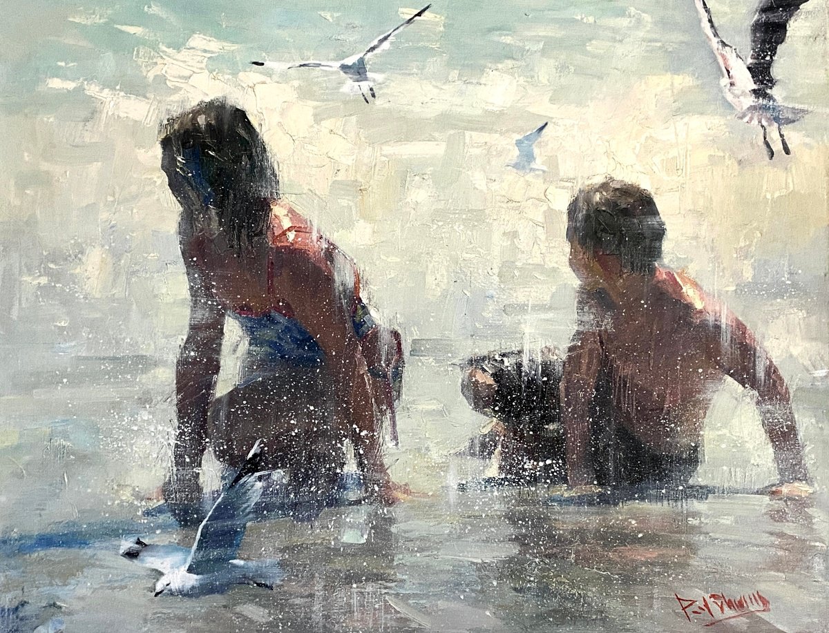 Breeze By Paul Cheng, 28 X 22, Artwork For Sale On Artfinder