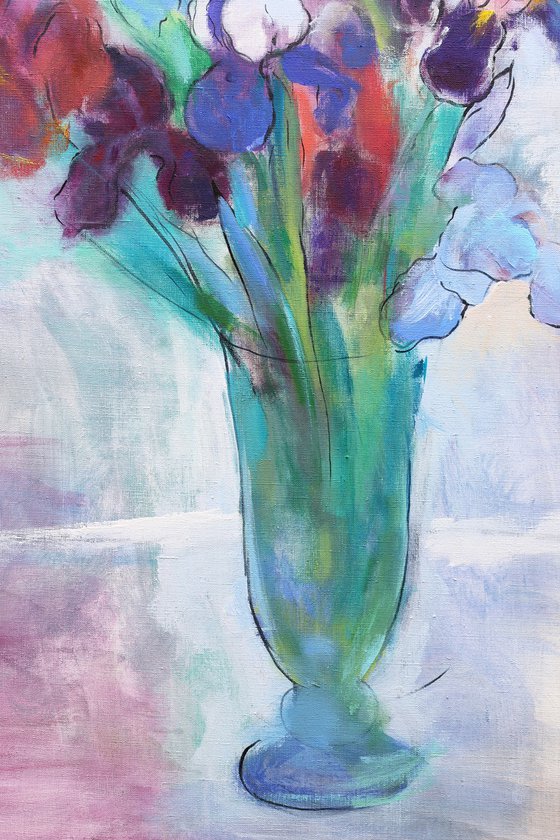 Summer Flowers. Irises