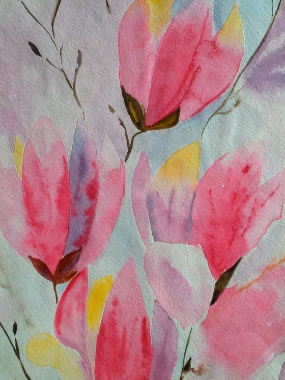 Magnolia Painting