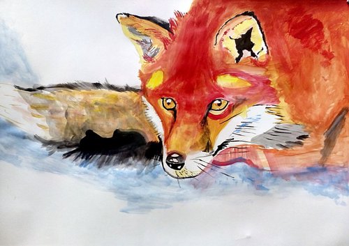 Fox by Soso Kumsiashvili
