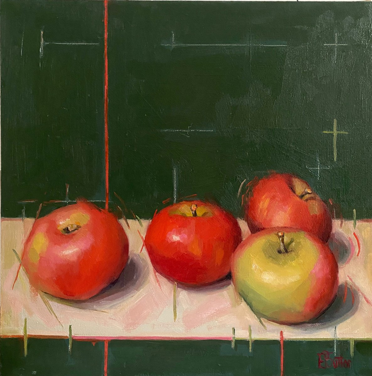 Orchard Apples I by Elizabeth Pybus Sutton