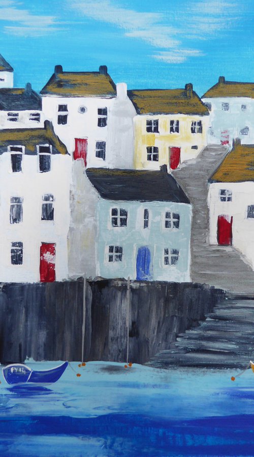 Summer Quay by Elaine Allender