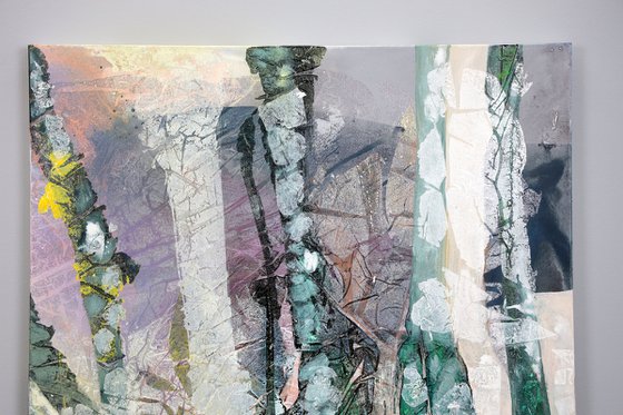 Still standing 02- Landscape tree trunks