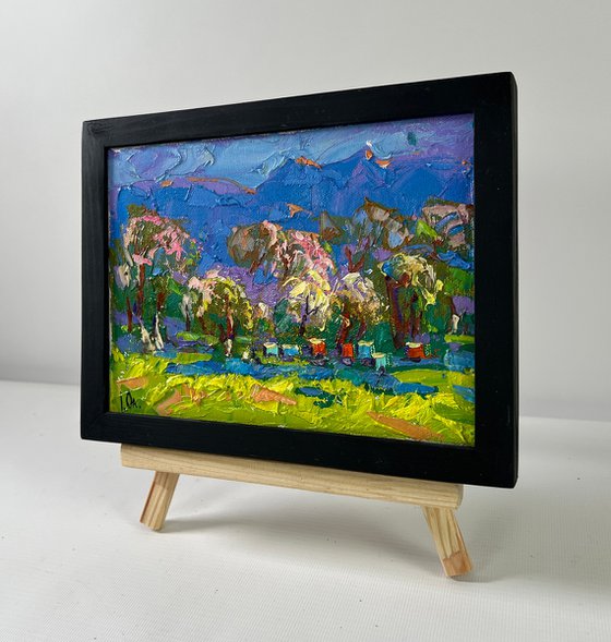 Spring in the village