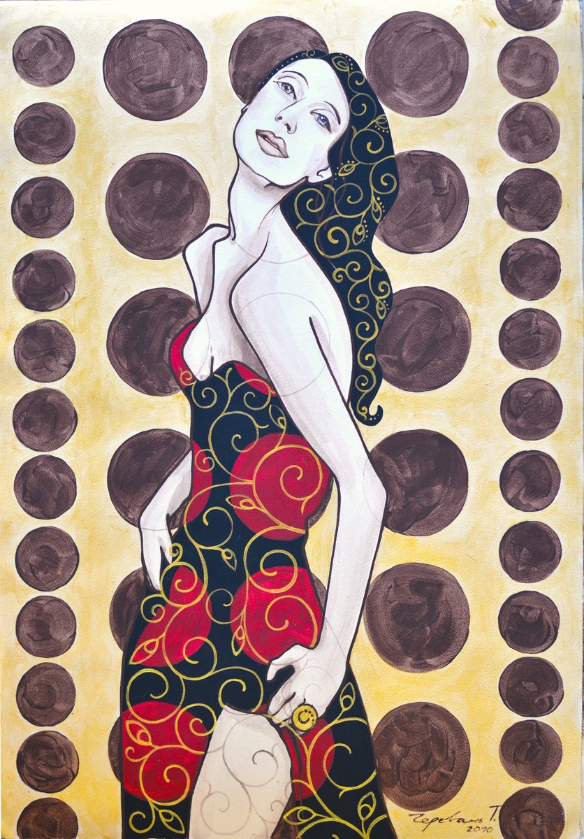 Drawing , Canons Of Beauty 2 By Tetiana Cherevan, 20 X 28, Artwork For Sale On Artfinder
