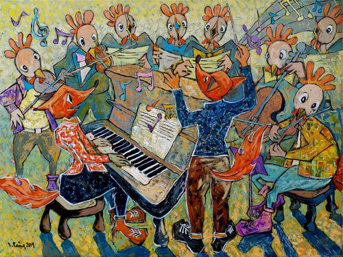 Animal orchestra 4 by Cang Lam Van