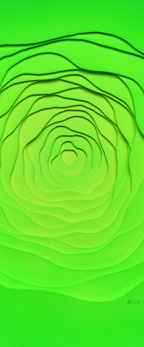 Lime Swirl by Olga Skorokhod