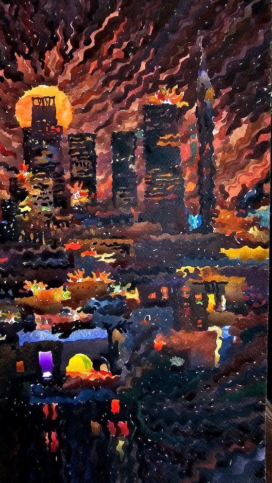 Los Angeles at night