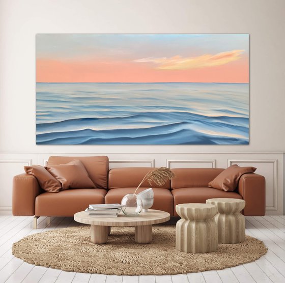 Following the Sun - large ocean tropical seascape