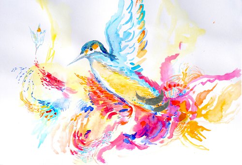 Tender Kingfisher by Carolin Goedeke