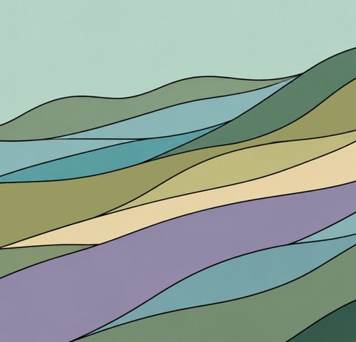 Endless Landscape #15 by Marina Krylova