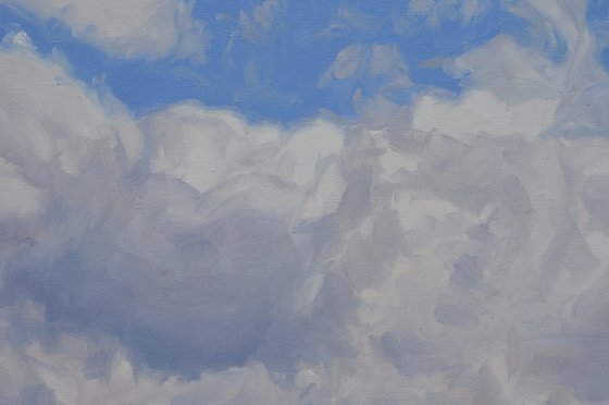 Summer clouds over the Massif du Mézenc