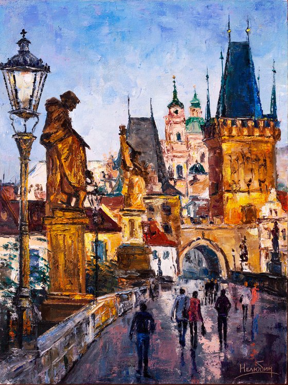 PRAGUE ,old town,  city landscape