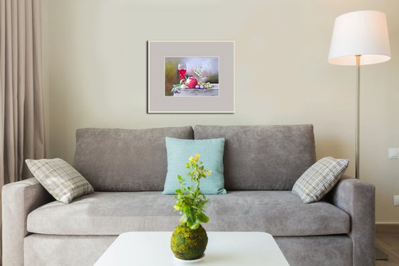 Pomegranate and Red Wine