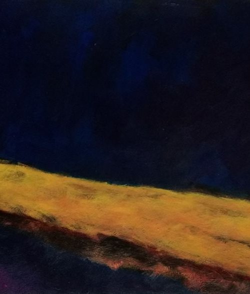 The Edge. Original painting by ZheKa