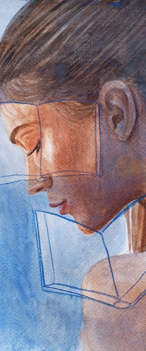 Reader with transparence by paolo beneforti