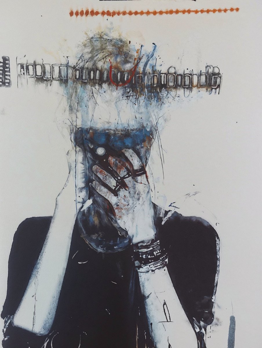 Expressive Abstract Photograph By Richard Gibson, 13 X 16", Diary Xviii, Original Artwork