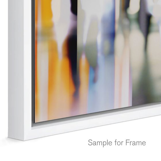 META COLOR XVI - PHOTO ART 150 X 75 CM FRAMED DIPTYCH