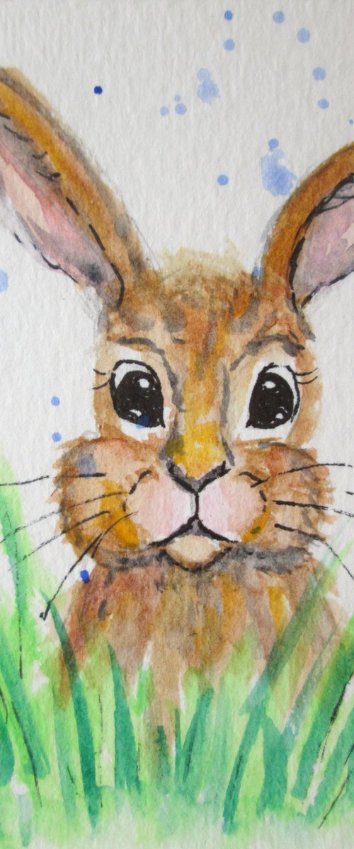 Hoppy Hare by MARJANSART