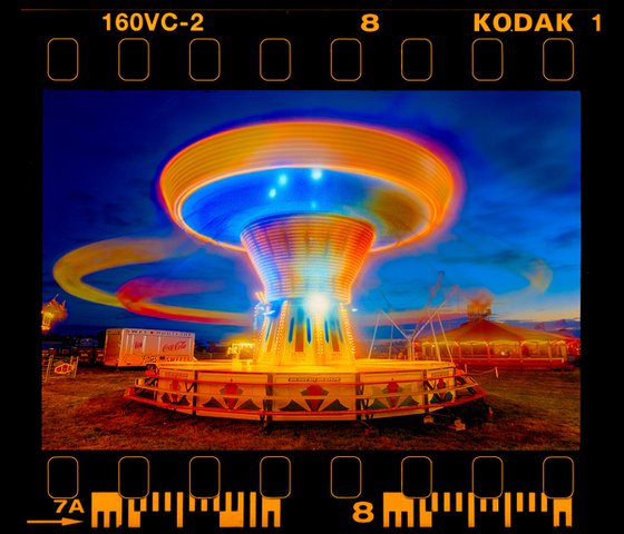 Chairoplanes Going Round