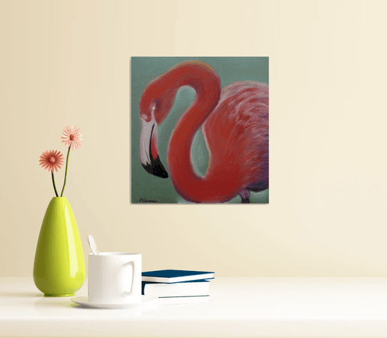 Pink flamingo