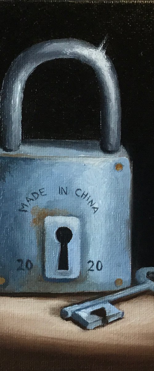 Lockdown #26 still life by Jane Palmer Art