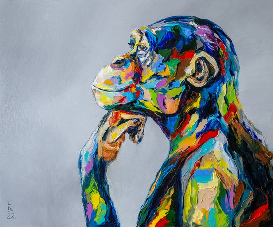 Dreaming chimp