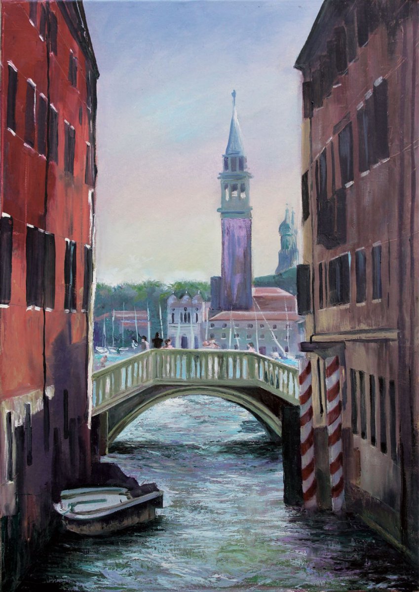 Bridge in Venice by Vira Bonavia