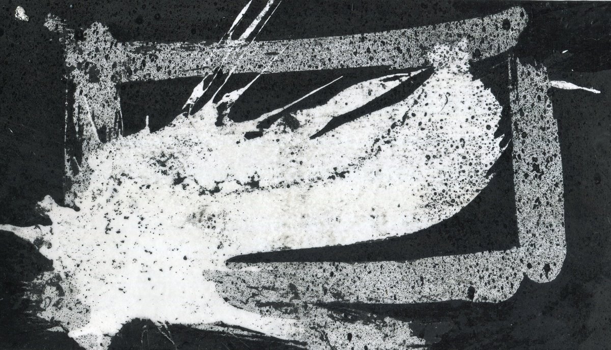 Expressive Abstract Limited Edition Print By Elizabeth Anne Fox, 9 X 5, The Secret Life 5, Original Artwork