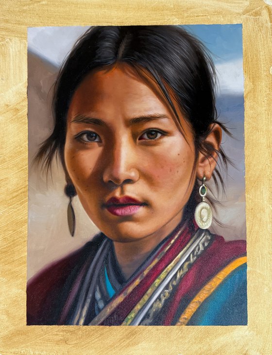 Painting of a woman