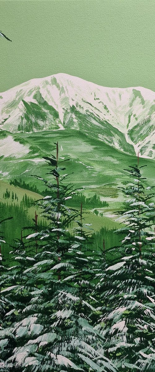 Skiddaw massif from Whinlatter, The Lake District by Sam Martin