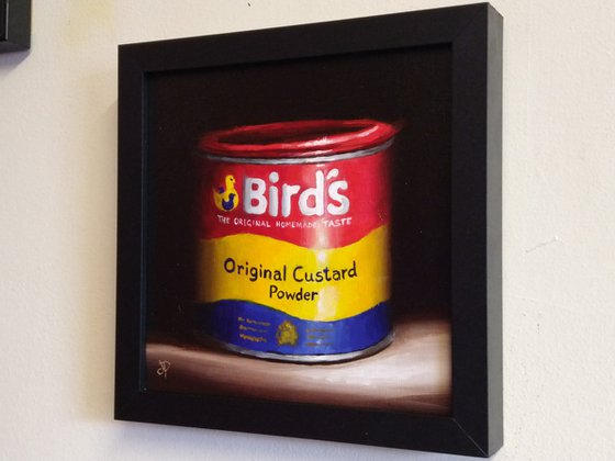 Birds Custard Powder still life