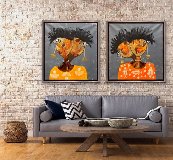 I Have Your Back (Diptych)