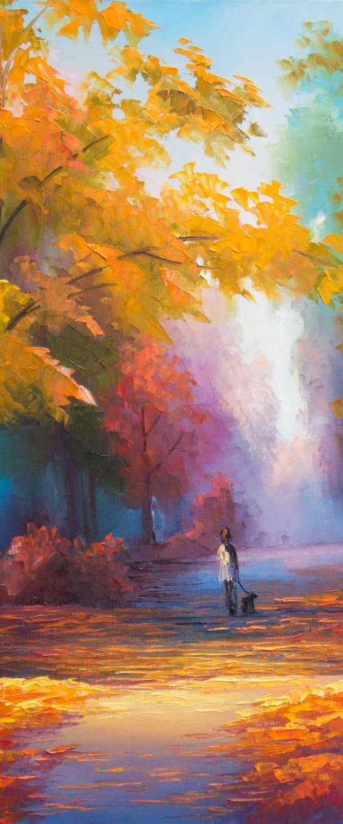 LADY WITH THE DOG by Oleksii Vylusk