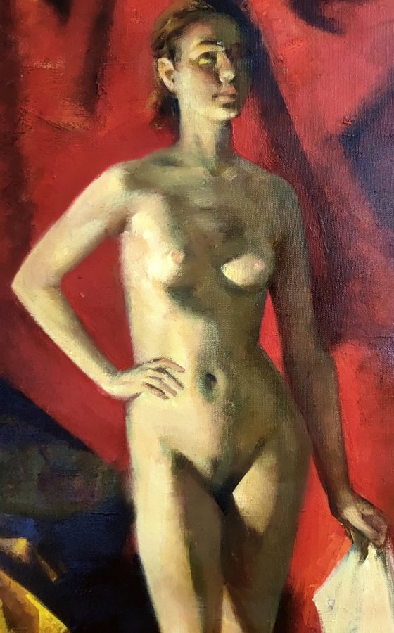 Nude and a still-life