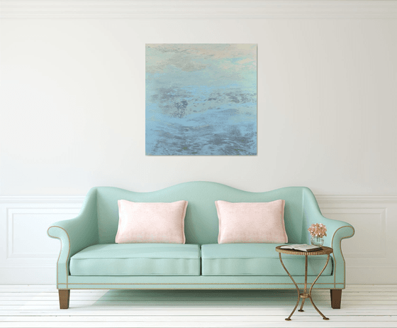 Shifting Sand - Modern Abstract Expressionist Seascape