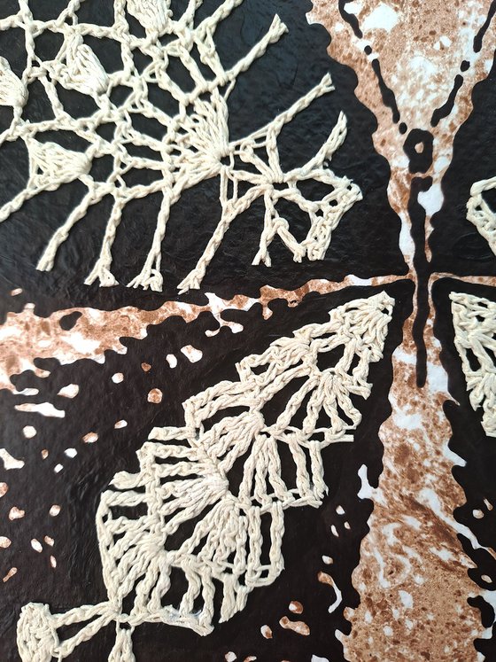 Set of 3 «Chocolate Butterflies»