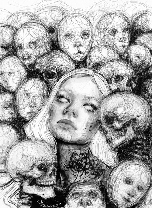 The Crowd by Doriana Popa