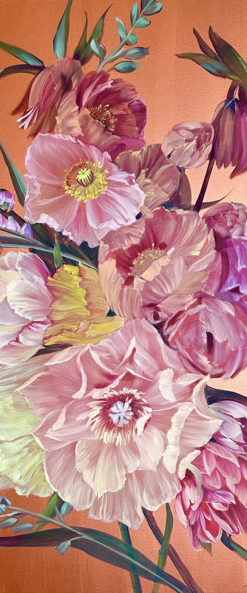 On a copper background by Alexandra Ozerova