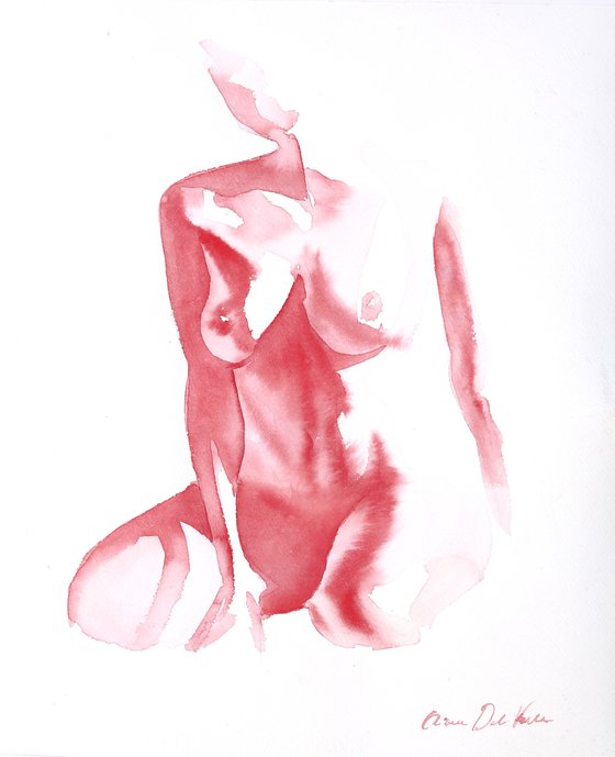 Red nude I