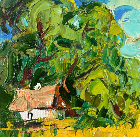 Noon in the village