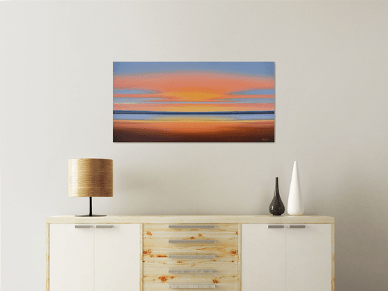 Radiant Sky - Abstract Beach