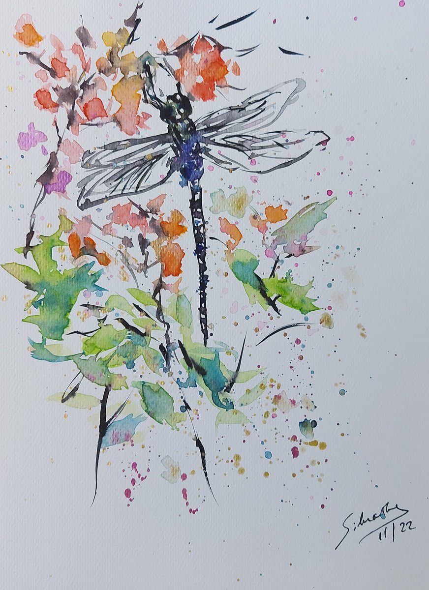 Dragonfly by Silvia Flores Vitiello