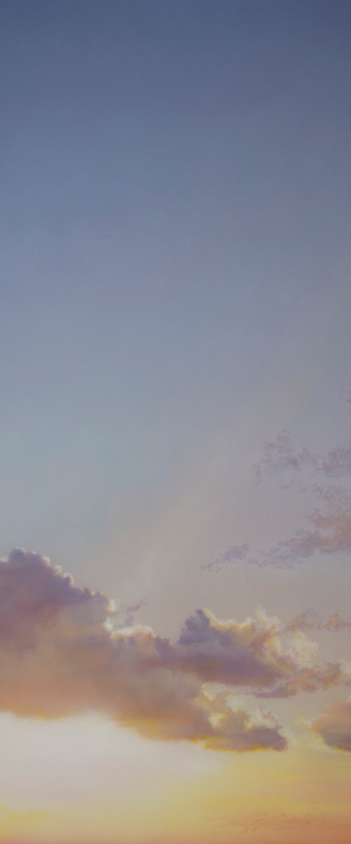 Without Fanfare, Cloud Moves Across the Face of the Sun by David Tracey