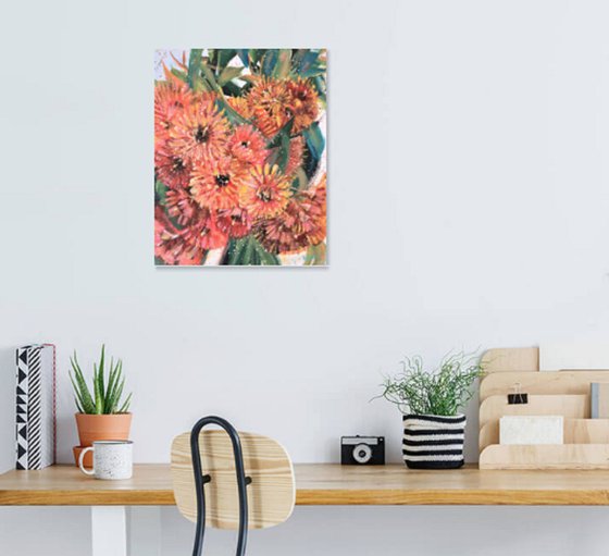 May Your Days Be Filled With Light - Flowering Gum - Award-winning Artwork