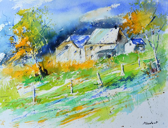Summer  watercolor