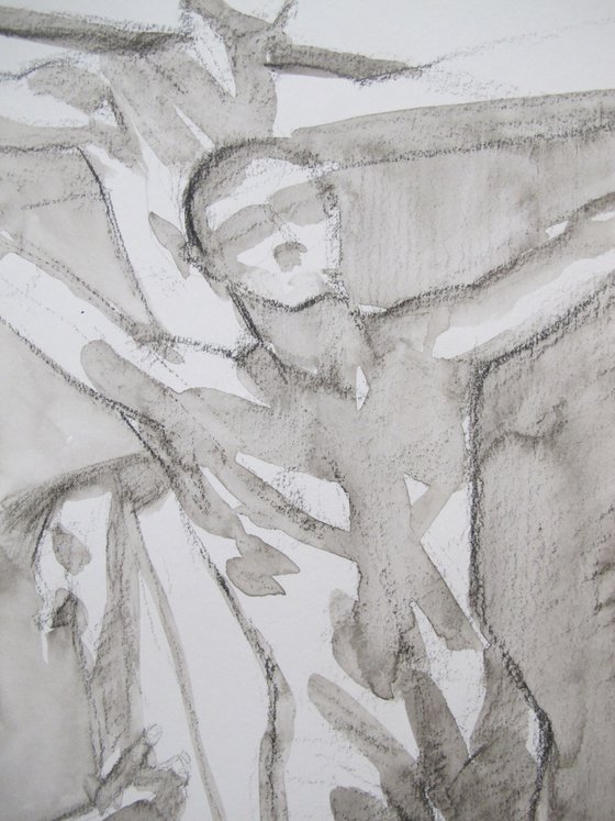 male nude in various poses