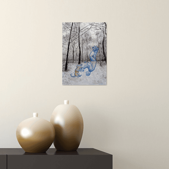 Somersaults in the woods